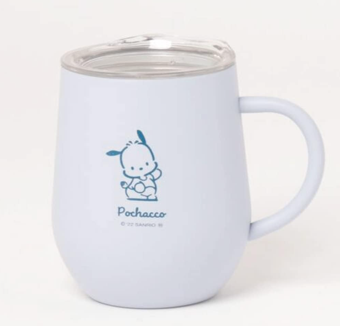 Pochacco Stainless Mug Cup with Lid 350ml Sanrio Japan –