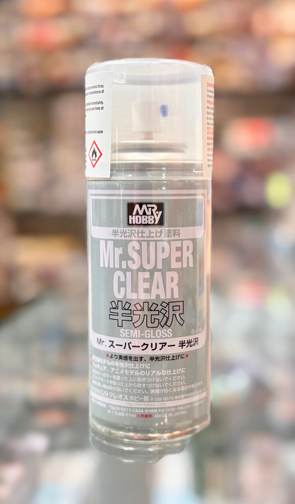 Mr. Hobby - Mr. Super Clear ( Semi-Gloss ) - Gundam hobby