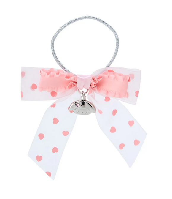 My Melody Hair Tie With Charm Ribbon Series