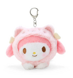 My Melody Plush Key Chain/ Charm Love Cat Series 