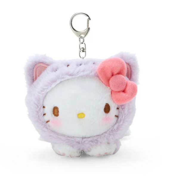 Hello Kitty Plush Key Chain/ Charm Love Cat Series 