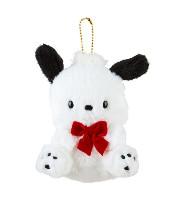 Pochacco Mascot Plush Keychain 35th Anniversary Series