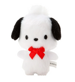 Pochacco Smartphone Grip Plush Holder 35th Anniversary Red Ribbon Series