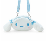 Cinnamoroll Shoulder Bag Face Light Blue Days Series