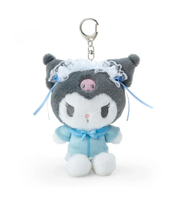 Kuromi Plush Key Chain/ Charm Light Blue Days Series