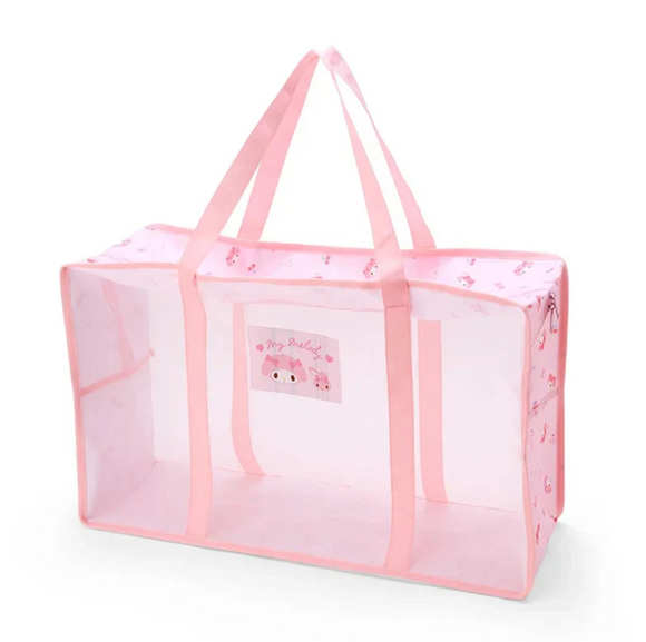 My Melody Mesh Storage Tote Bag Foldable Series