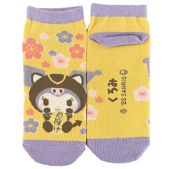 Kuromi Ankle Socks Lucky Cat Series 