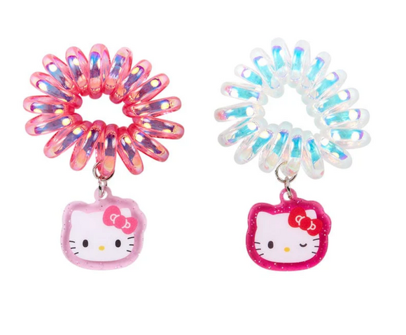 Hello Kitty  Hair Tie Spiral Series ( Set of 2 ) 