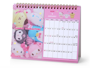 Mix Sanrio Characters 2025 Post Card Desk Calendar Series