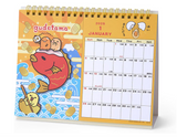 Gudetama 2025 Post Card Desk Calendar Series