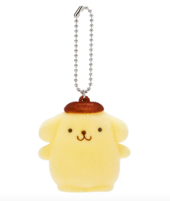 Pompompurin Keychain Flocked Series