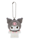 Kuromi Keychain Flocked Series