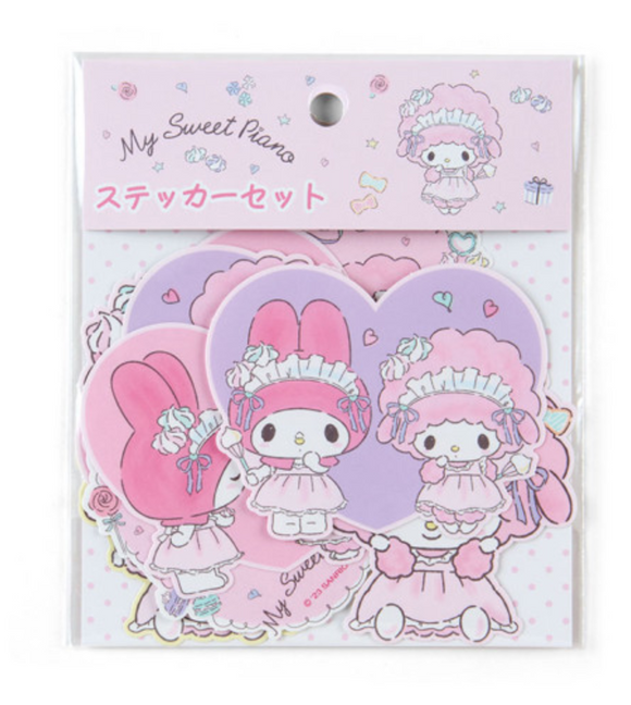 My Melody & Sweet Piano Sticker Pack Meringue Party Series