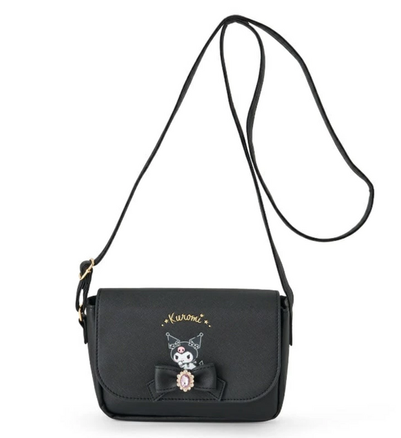 Kuromi Flap Shoulder Bag Bow Series