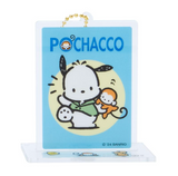 Pochacco Keychain Blind Box With Acrylic Stand 35th Anniversary Series