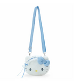 Hello Kitty Shoulder Bag Face Pochette Light Blue Day Series