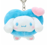 Cinnamoroll Plush Key Chain Heart Over Head Series