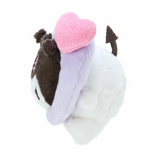 Kuromi Plush Key Chain Heart Over Head Series