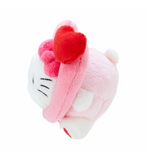 Hello Kitty Plush Key Chain Heart Over Head Series