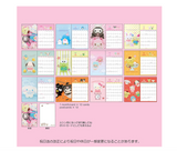 Mix Sanrio Characters 2025 Post Card Desk Calendar Series