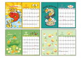 Gudetama 2025 Post Card Desk Calendar Series