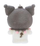 Kuromi Keychain Flocked Series