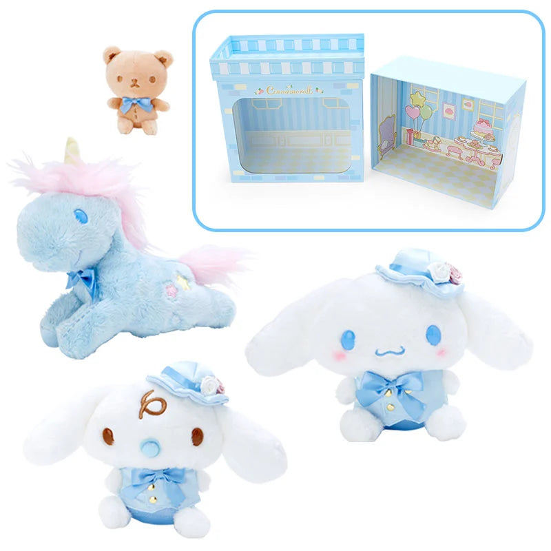 Sanrio Cinnamoroll Striped deals Suit Plush Doll