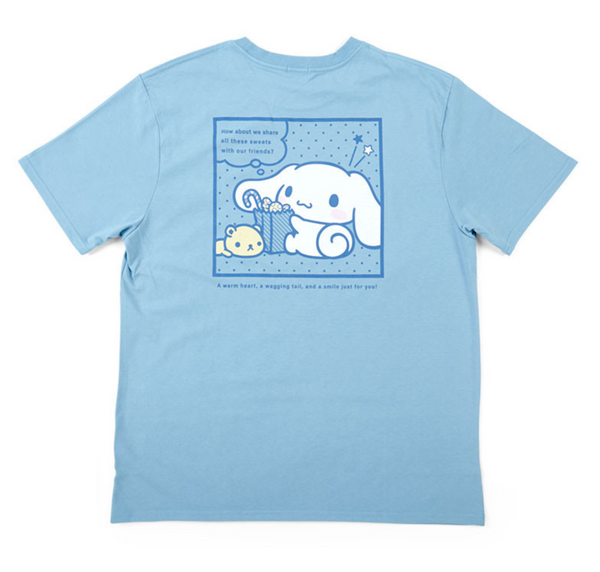 Cinnamoroll T-shirt Back Big Print Panel Series by Sanrio – Megazone