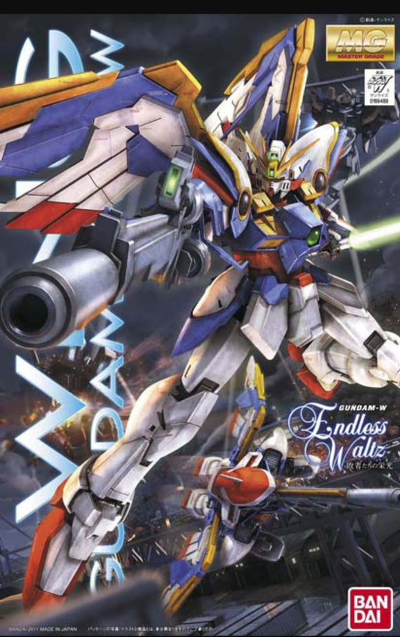 (MG)  Wing Gundam 1/100 XXXG-01W New Mobile Report Gundam W Endless Waltz - Megazone